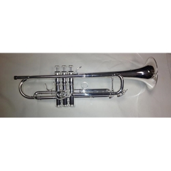 Melhart MTR-880S37RLRGB Pro Silver Trumpet w/Gold Brass