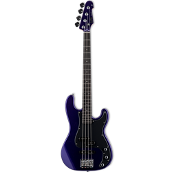 ESP LTD Surveyor '87 Bass Guitar - Dark Metallic Purple