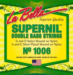 La Bella 1006 Supernil Double Bass String Set