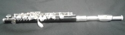 Adamson Piccolo, silver-pltd, w/ cs. & cover #APC200