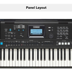 Melhart Music Center - Yamaha PSR-E473 61-key Portable Keyboard