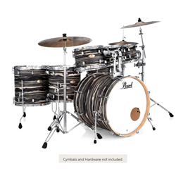 Pearl Decade Maple 7-piece Shell Pack - Black Satin Marble