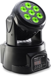 Stagg SLIMHWHB101 LED Moving Head 7 x 10w (RGBW) Headbanger