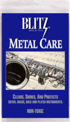 Blitz Cloths 303B Metal Care Cloth for Musical Instruments