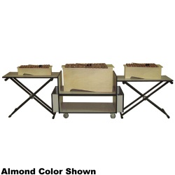 Melhart Elementary Mobile Mallet Cart - ALMOND