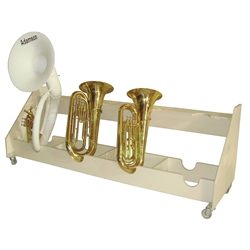 Four Unit Sousaphone/ Tuba Rack