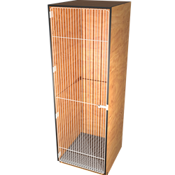 Instrument Cabinet for 1 Contrabass Clarinet, Contra Alto Clarinet, or Bass Guitar
