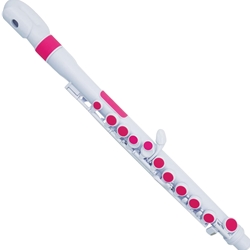 Nuvo jFlute - White/pink