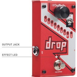 Melhart Music Center - DigiTech DROP Compact Polyphonic Drop Tune