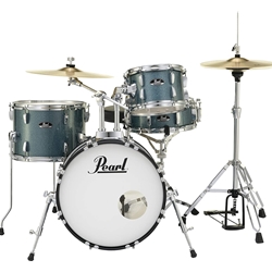 Pearl Roadshow RS584C/C 4-piece Complete Drum Set with Cymbals - Aqua Blue Glitter