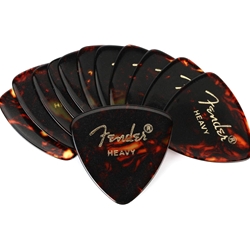 Fender Classic Celluloid Picks, 346 Shape - 12 Pack